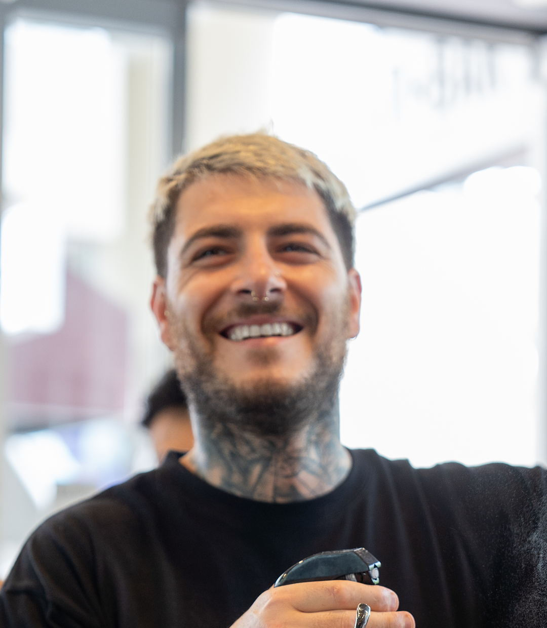 Aaron, Blackbelt in Barbering