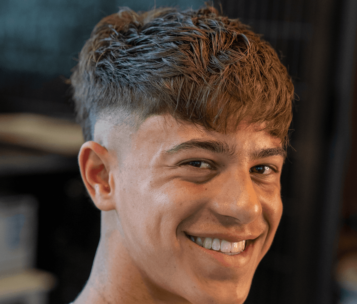 High school cut, fresh and easy to maintain.