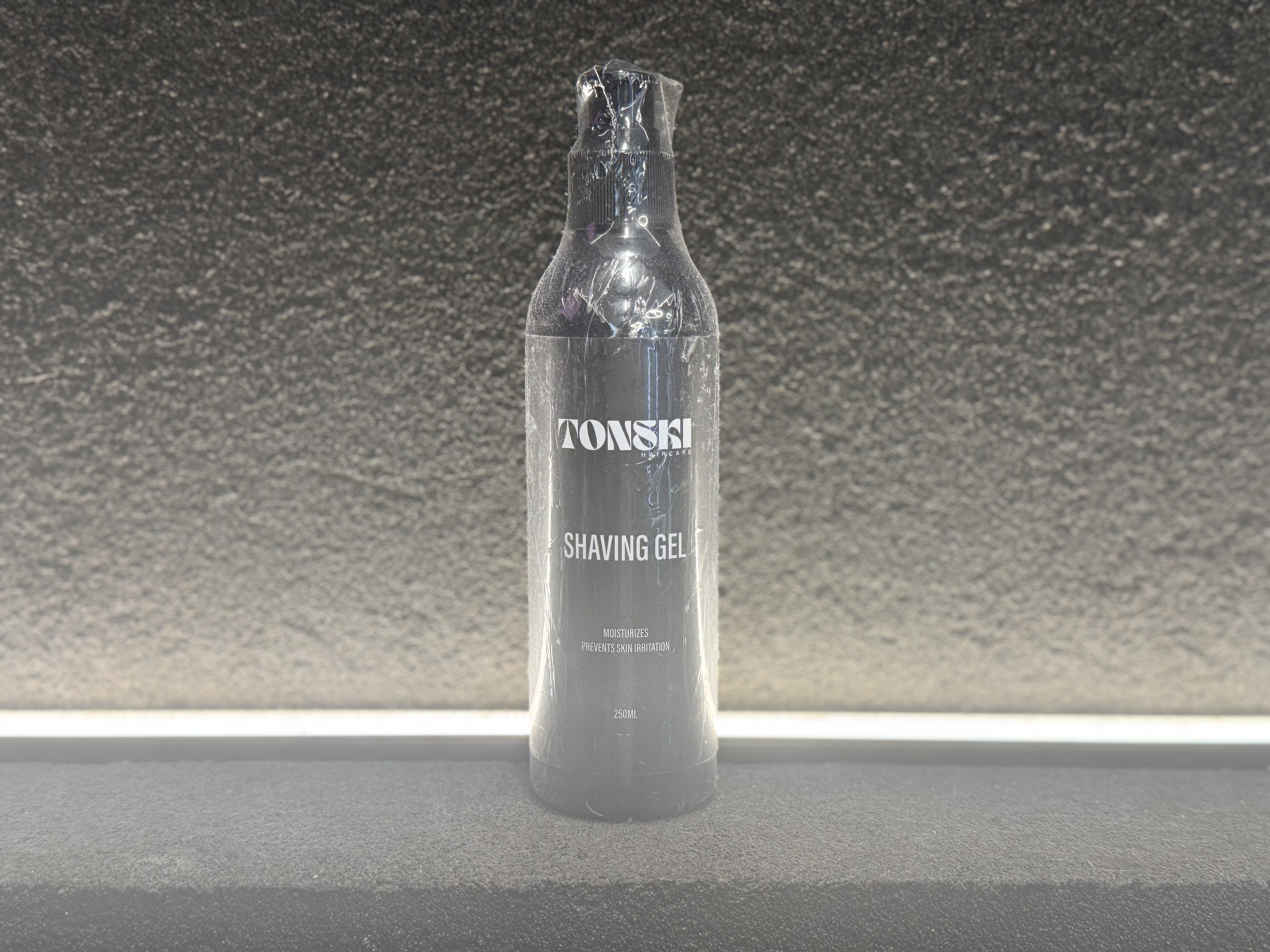 Tonski Shaving Gel bottle